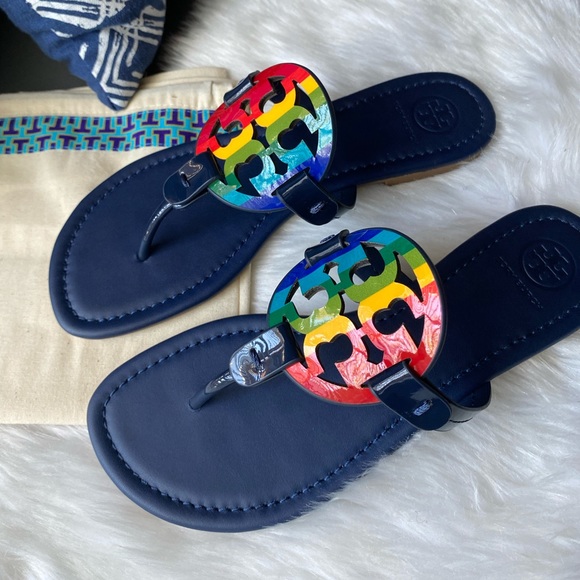 Tory Burch Shoes - Tory Burch Rainbow Miller Sandals